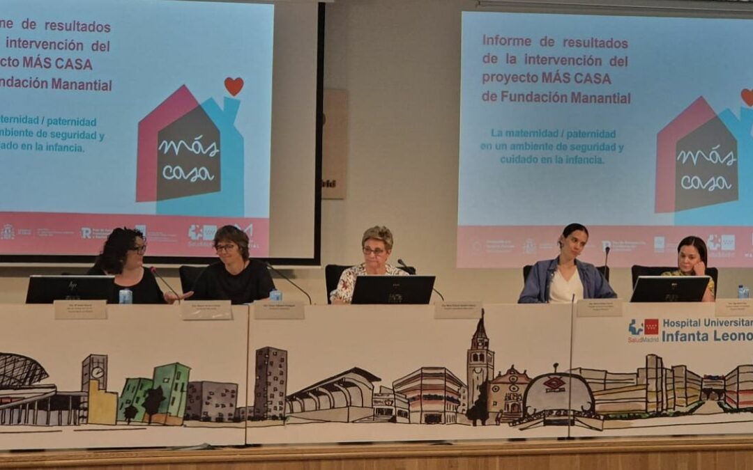 Más Casa presenta el proyecto y sus resultados en las VII Jornadas de Salud Mental Infanto-Juvenil del Hospital Infanta Leonor